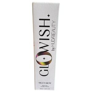 GloWish by Huda‎ Beauty MultiDew Skin Tint 08 Tan 40ml 1.35oz Dewy